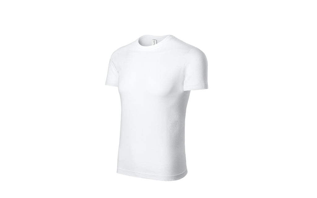 čierne unisex tričko Piccolio Paint – predný pohľad tubulárny strih