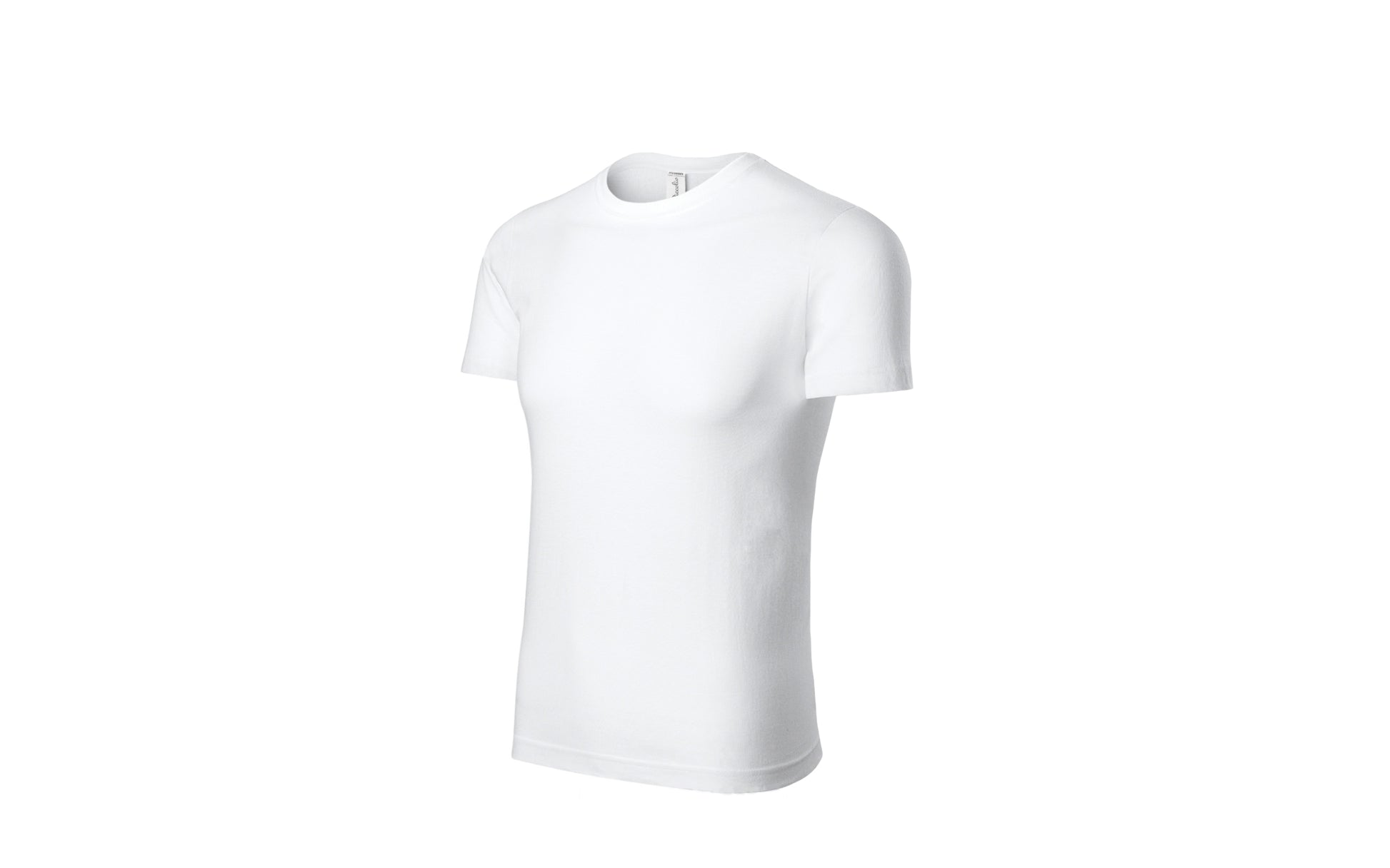 čierne unisex tričko Piccolio Paint – predný pohľad tubulárny strih